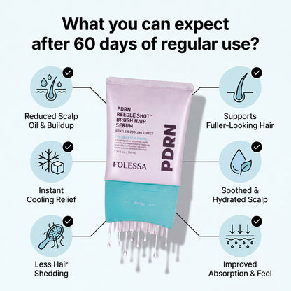 FOLESSA PDRN Reedle Shot Brush Hair Serum — 100mL