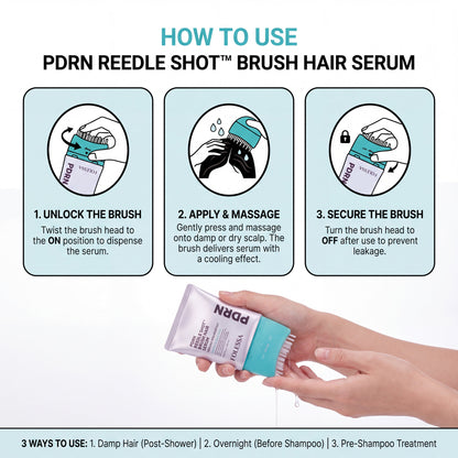 FOLESSA PDRN Reedle Shot Brush Hair Serum — 100mL